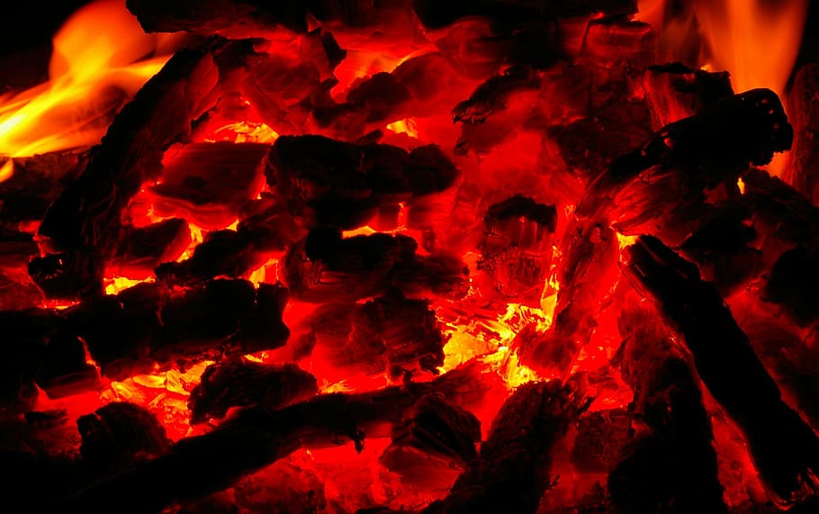 HD wallpaper: fire bowl, flame, burn, hot, blaze, garden, grill, background  | Wallpaper Flare