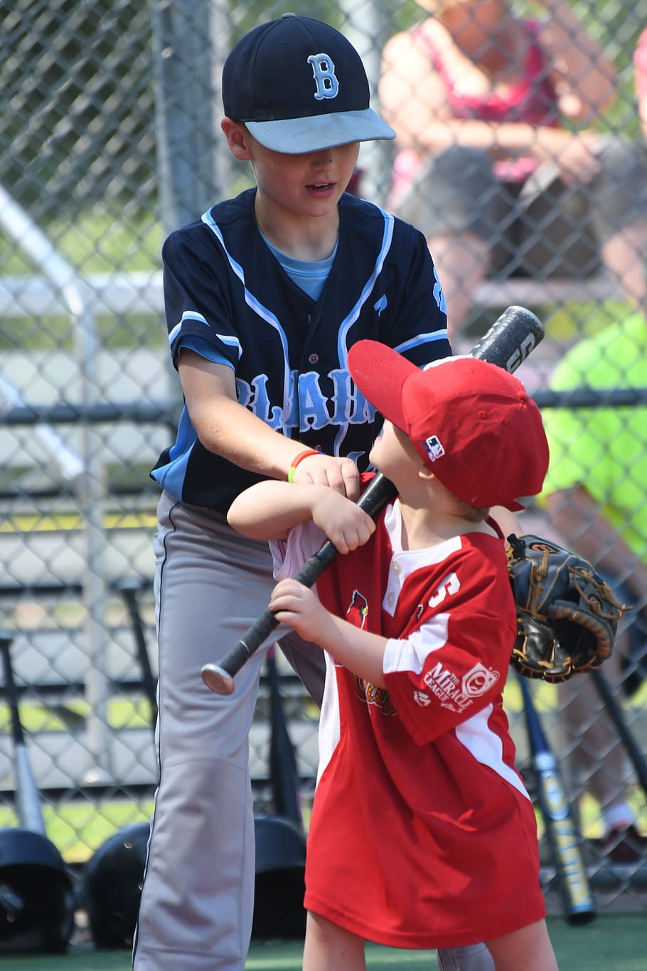 baseball, kids, team, child, males, boys, childhood, men, fence HD wallpaper