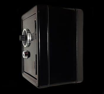 black safety box, money, security, combination lock, castle HD wallpaper