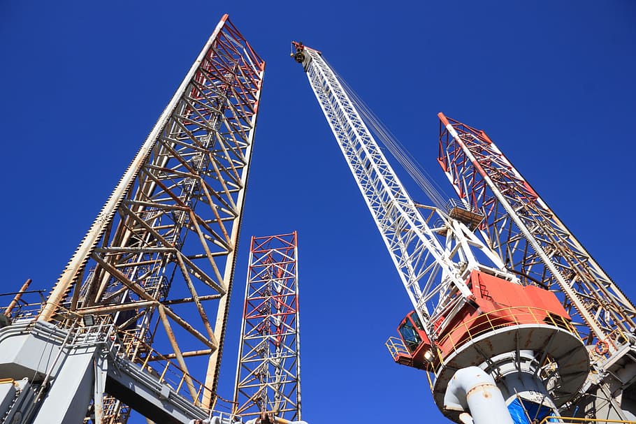 Netherlands, Ijmuiden, Drilling, Rig, offshore, oil, paragon