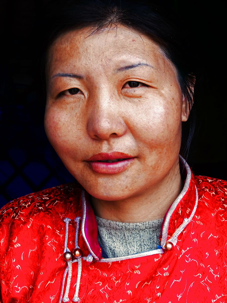 mongolia, travel, nomadic, gobi desert, steppe, girl, woman, HD wallpaper