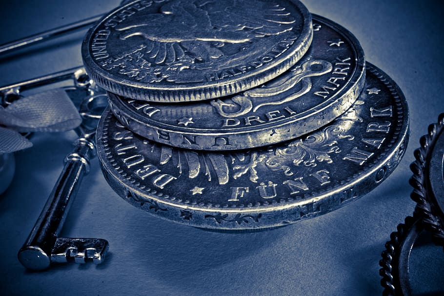silver, edge, embossing, coin, old, historically, specie, mark HD wallpaper