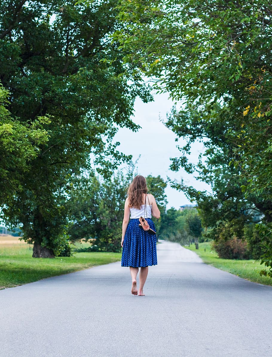 Slovakia, Path, Folklore, Country, dancer, full length, dress HD wallpaper