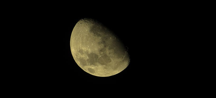 moon, astronomy, nature, outer space, darkness, armenia, night HD wallpaper
