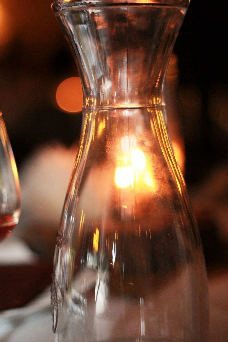 Candle, Wedding, Decor, Glass, Table, romantic, party, arrangement HD wallpaper