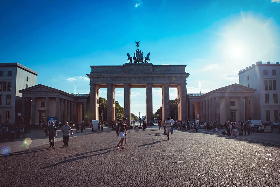 Arc de Triomphe, berlin, brandenburg gate, places of interest, HD wallpaper