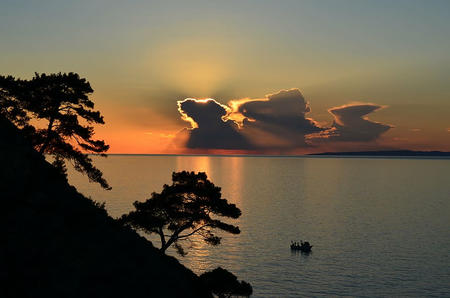 turkey, trilye, summer, landscape, solar, marine, sunset, grub HD wallpaper