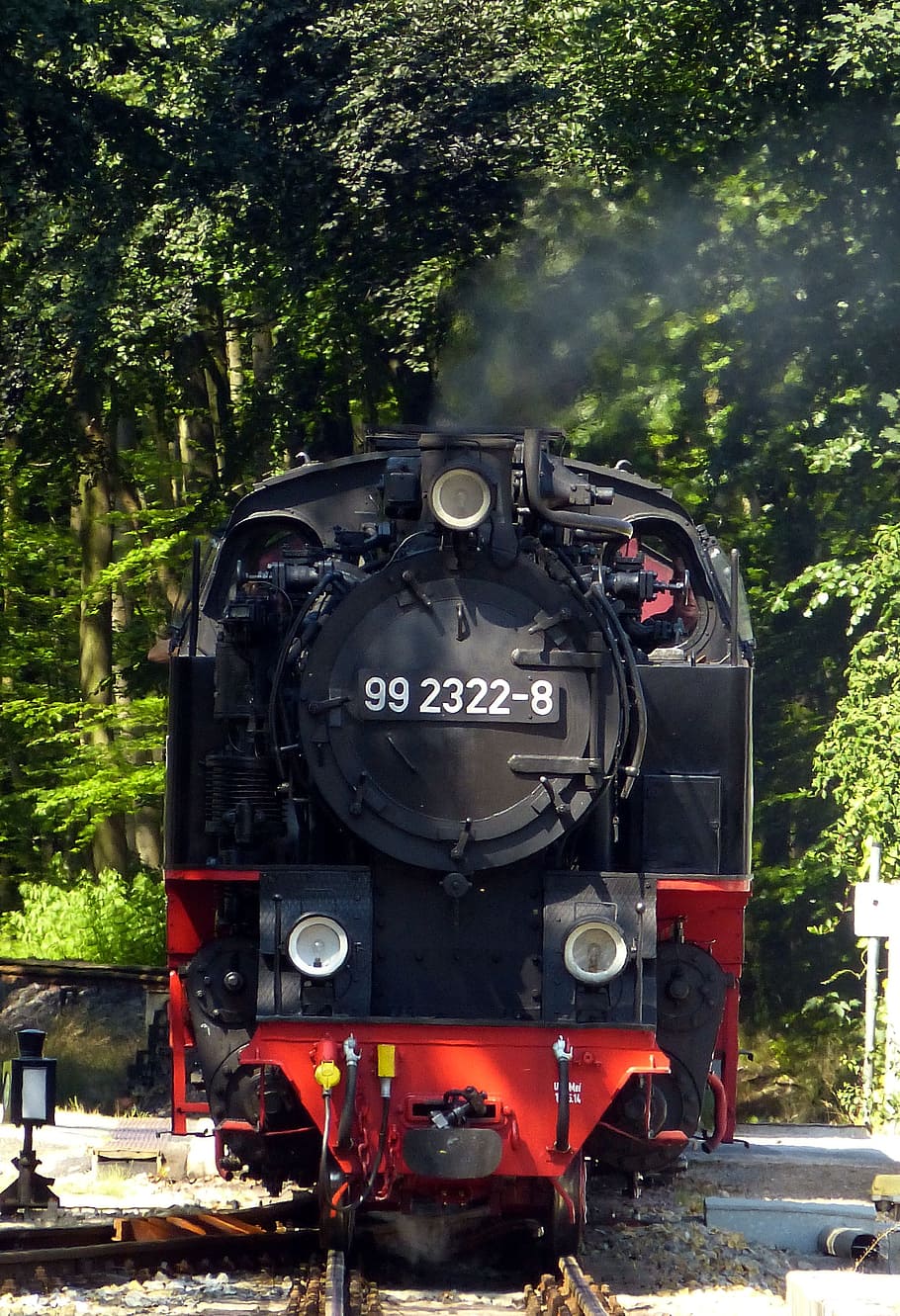 railway, train, transport, traffic, loco, steam locomotive HD wallpaper