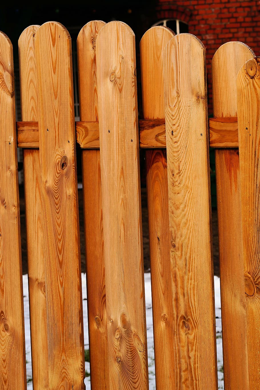 fence, wood fence, limit, paling, demarcation, battens, garden fence, HD wallpaper