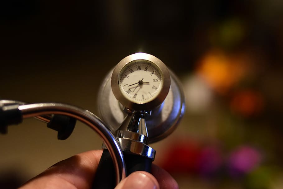 stethoscope, bless you, pressure, human hand, human body part HD wallpaper