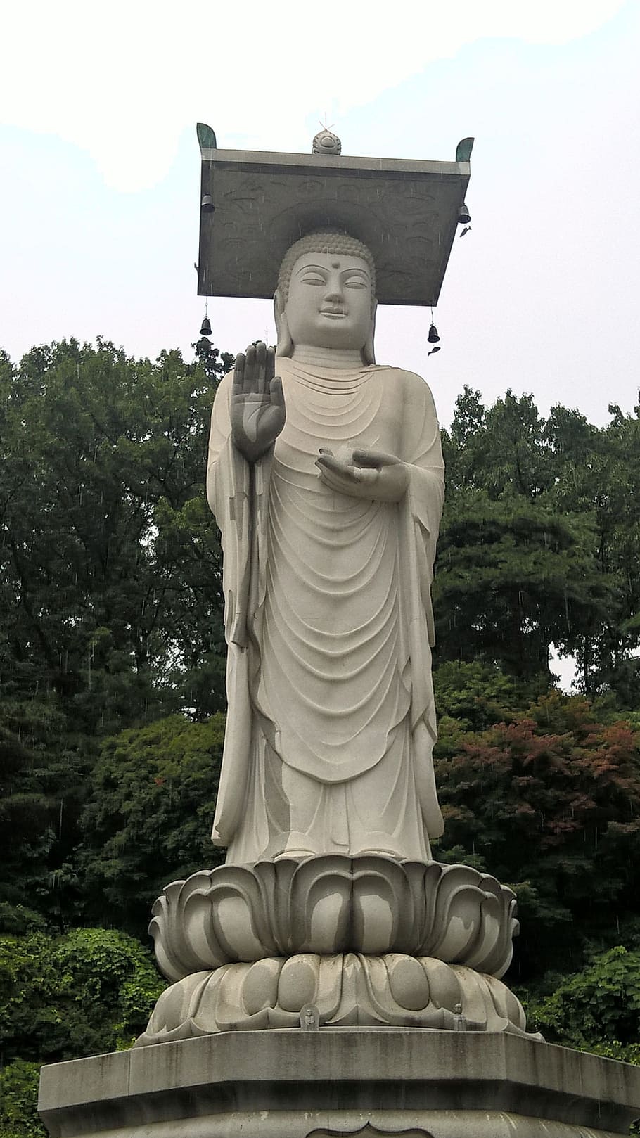 temple, statue, buddha, human representation, art and craft HD wallpaper