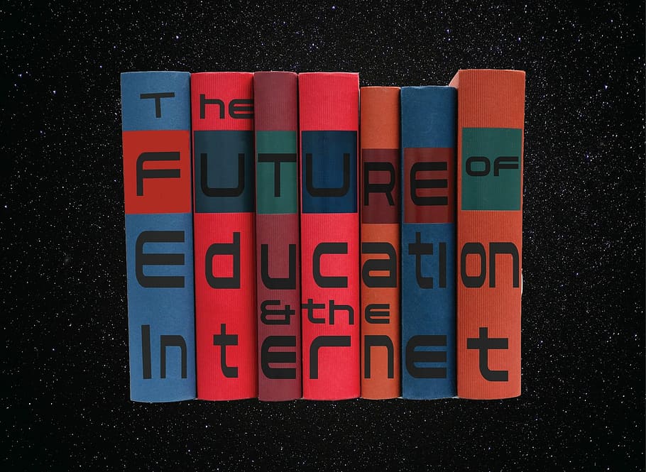education, internet, future, books, text, multi colored, western script HD wallpaper