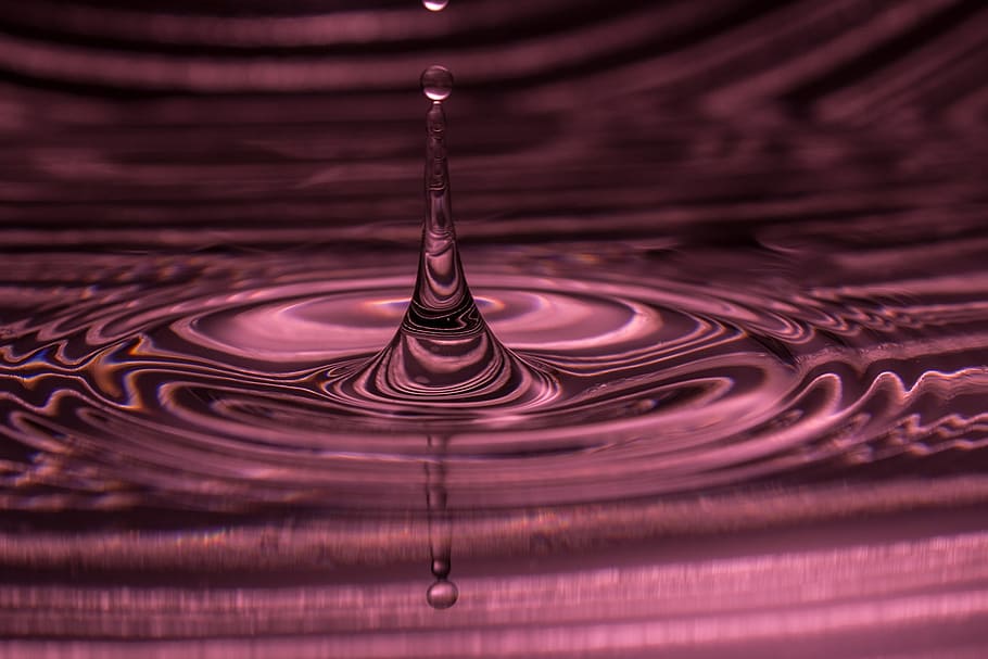 drop, water, liquid, blue, clear, wet, water drops, water splash HD wallpaper