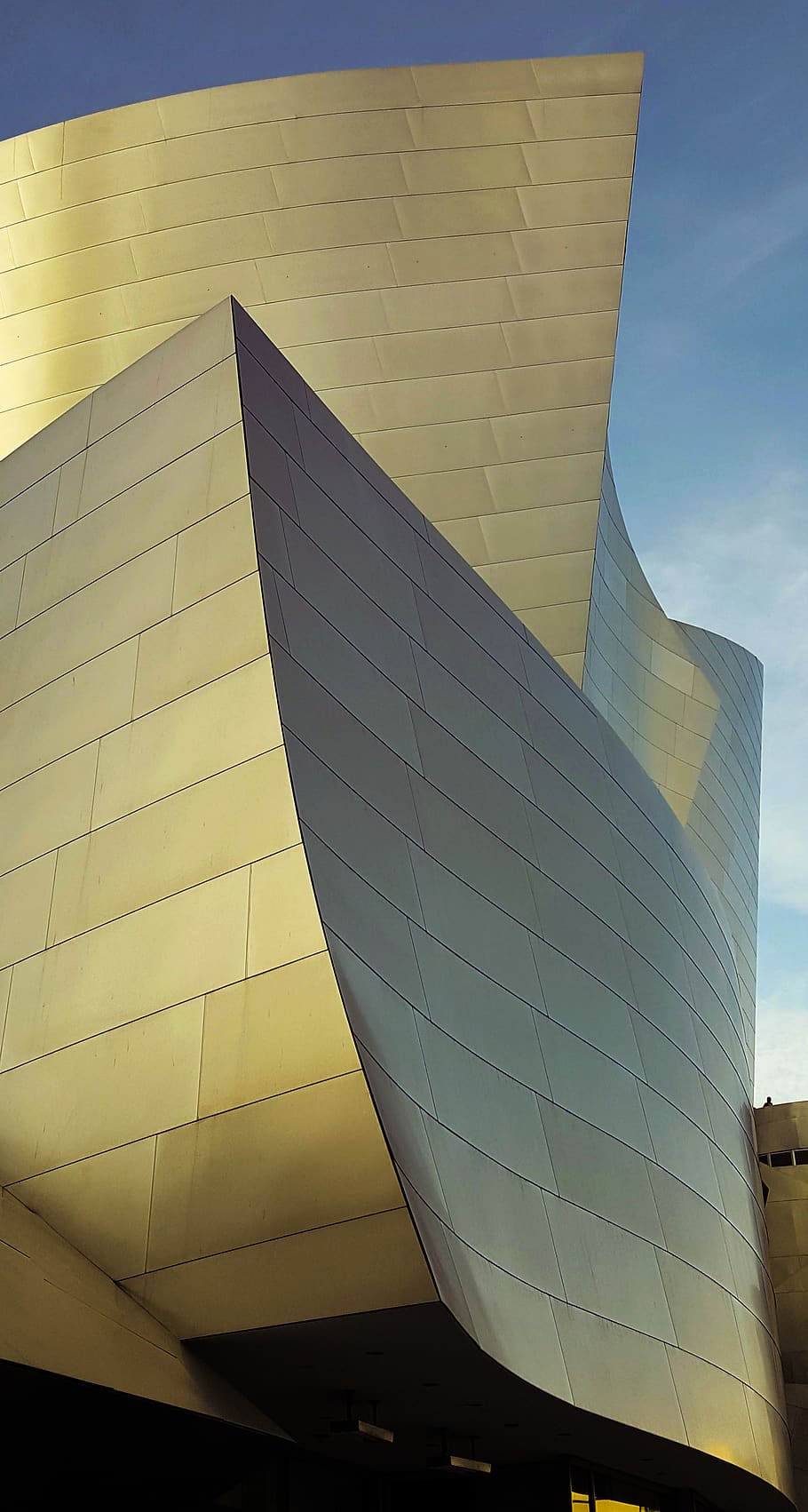 los angeles, walt disney concert hall, frank gehry, architecture