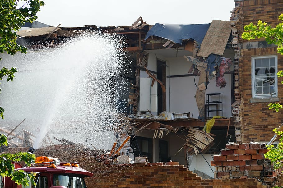 building, raising, construction, architecture, demolition, building exterior HD wallpaper