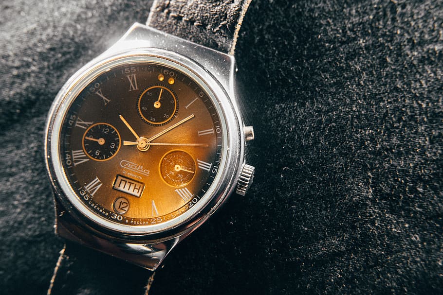 watch, clock, time, hour, minute, second, men, accessory, close-up HD wallpaper