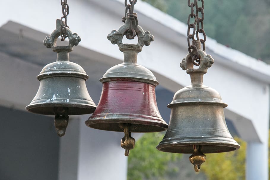 Little Temple Bells Stock Photo  Download Image Now  Bell Temple   Building Meditating  iStock