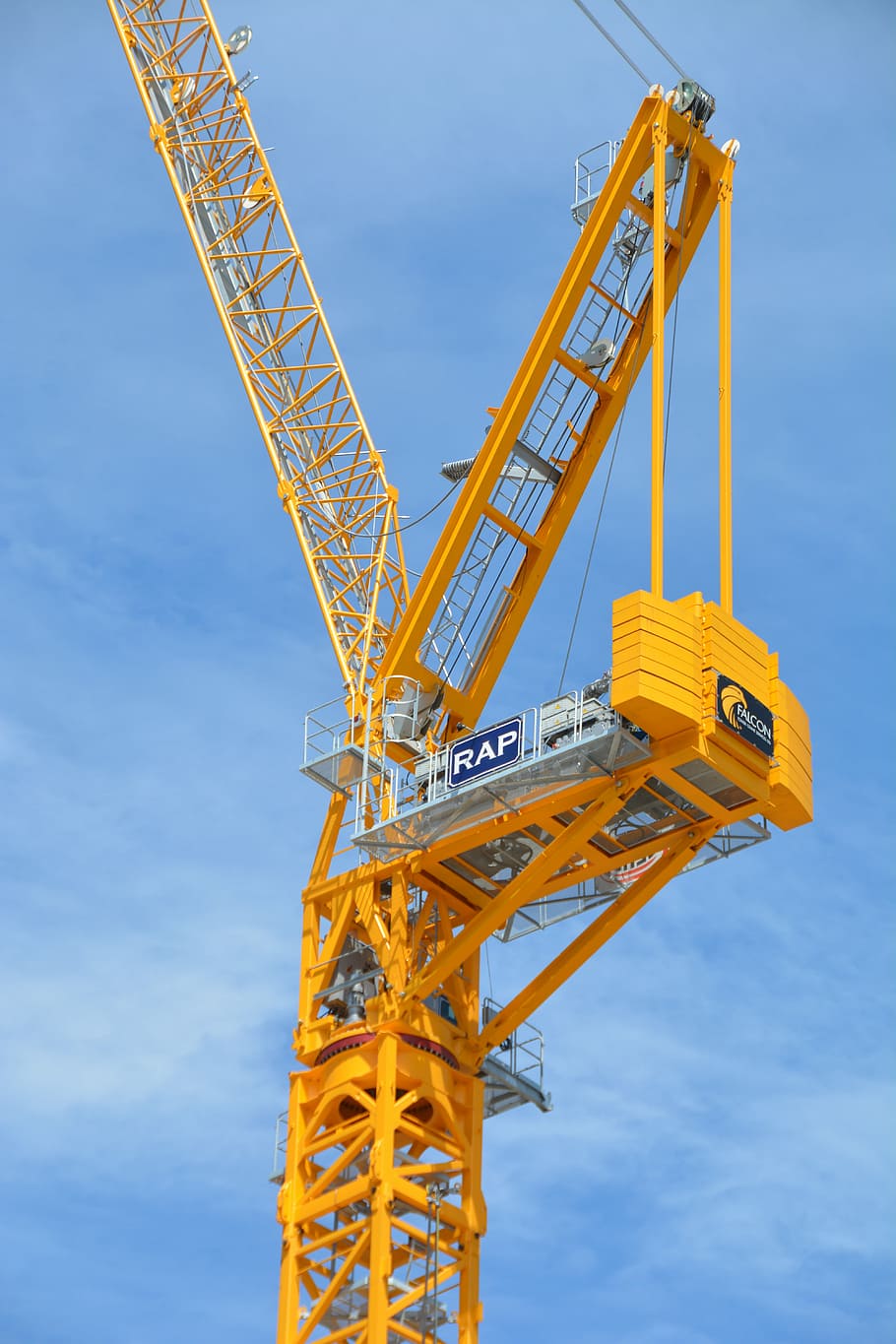 crane, winch, industry, construction, heavy, steel, lift, sky HD wallpaper