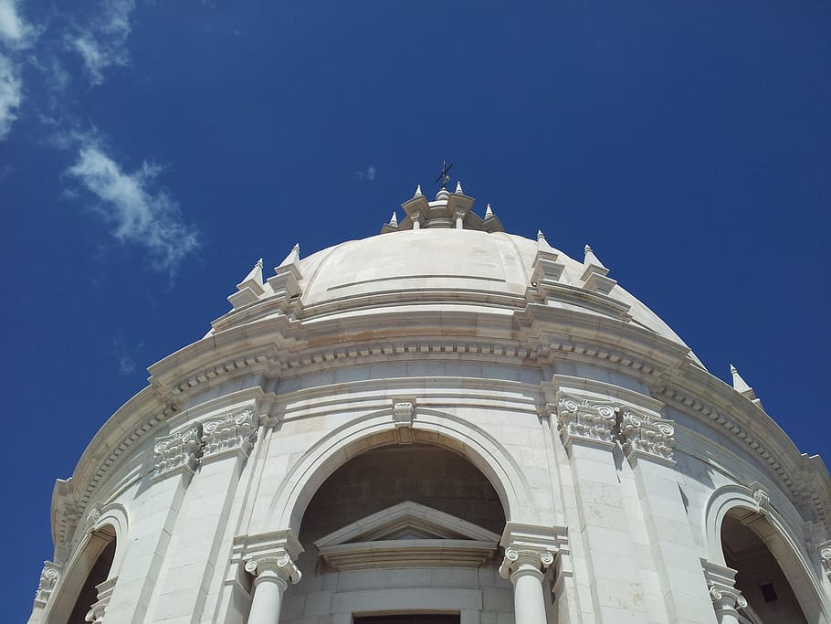 lisbon, pantheon, dome, architecture, built structure, building exterior HD wallpaper