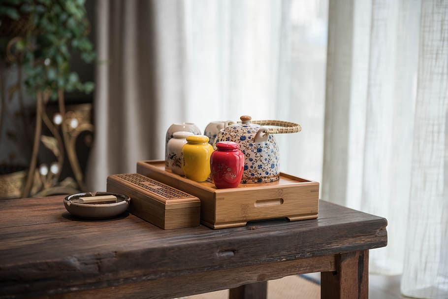 Desk, Windows, Table, day, wood - material, no people, indoors HD wallpaper