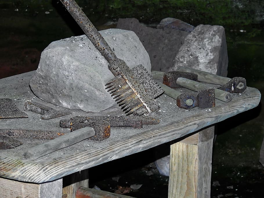 steinmetz, tool, chisel, stone, profession, stone work, hammer HD wallpaper