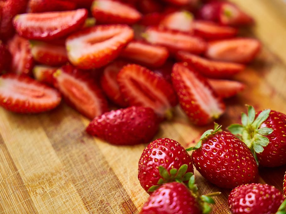 strawberry, fruit, red, passion, macro, beautiful, healthy HD wallpaper