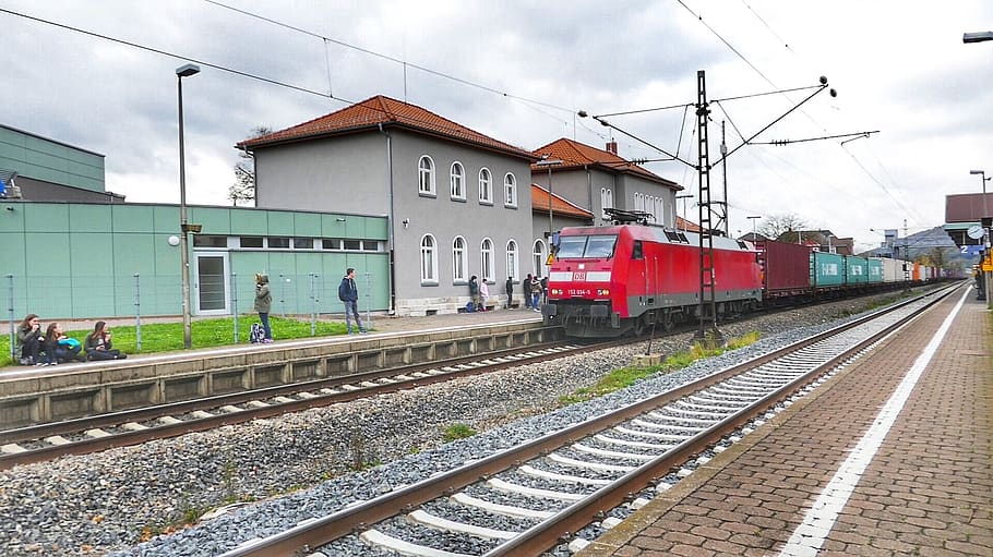 train, transport system, railway, rail transportation, railroad track HD wallpaper
