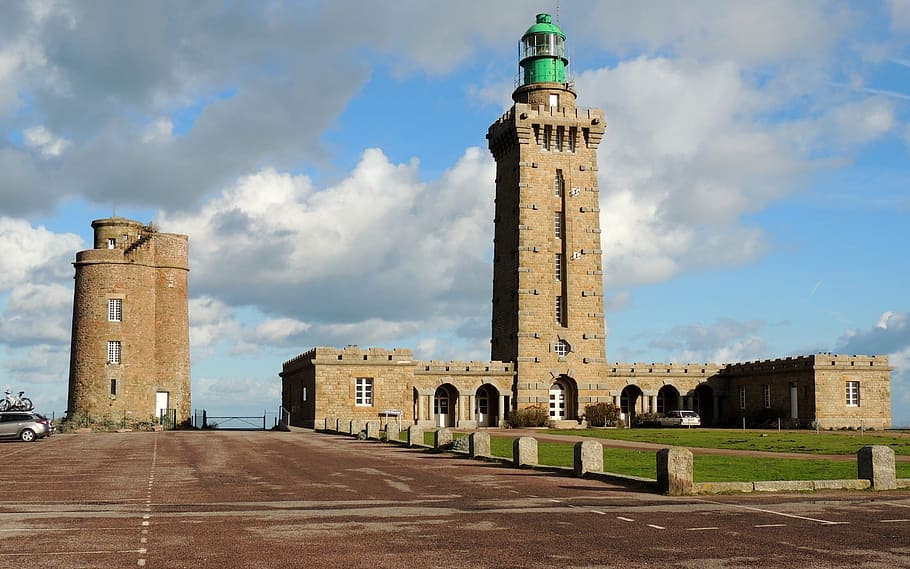 landscape, brittany, ocean, architecture, built structure, building exterior HD wallpaper