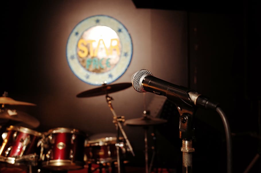 stage, mike, song, drum, arts culture and entertainment, music HD wallpaper