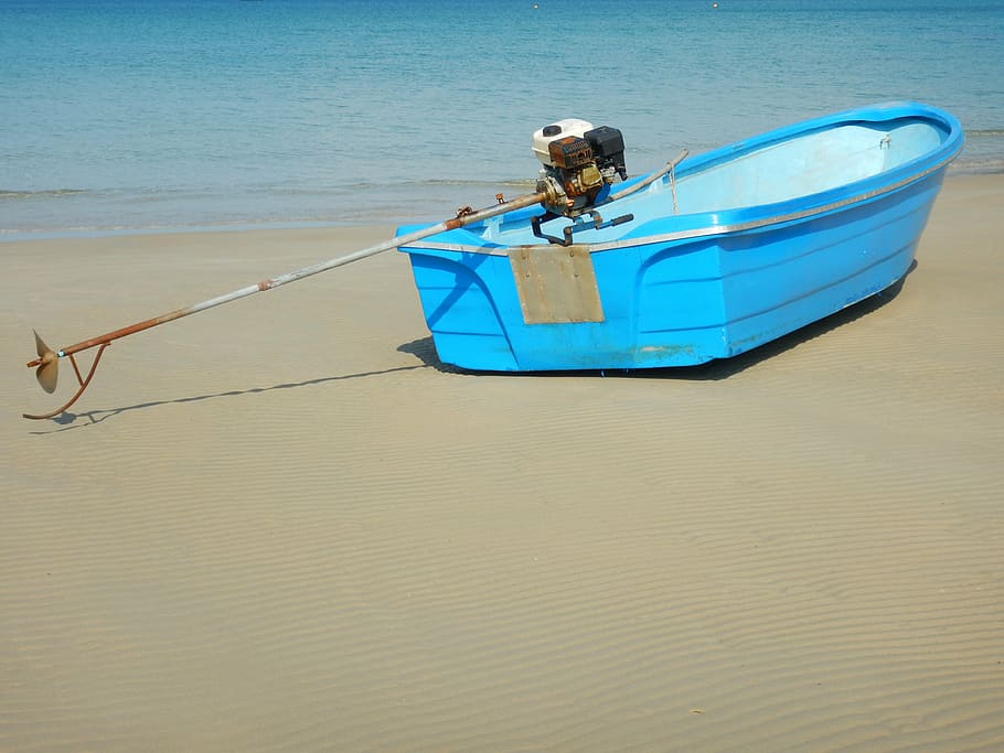 fishing, beach, boat, water, nautical vessel, transportation HD wallpaper