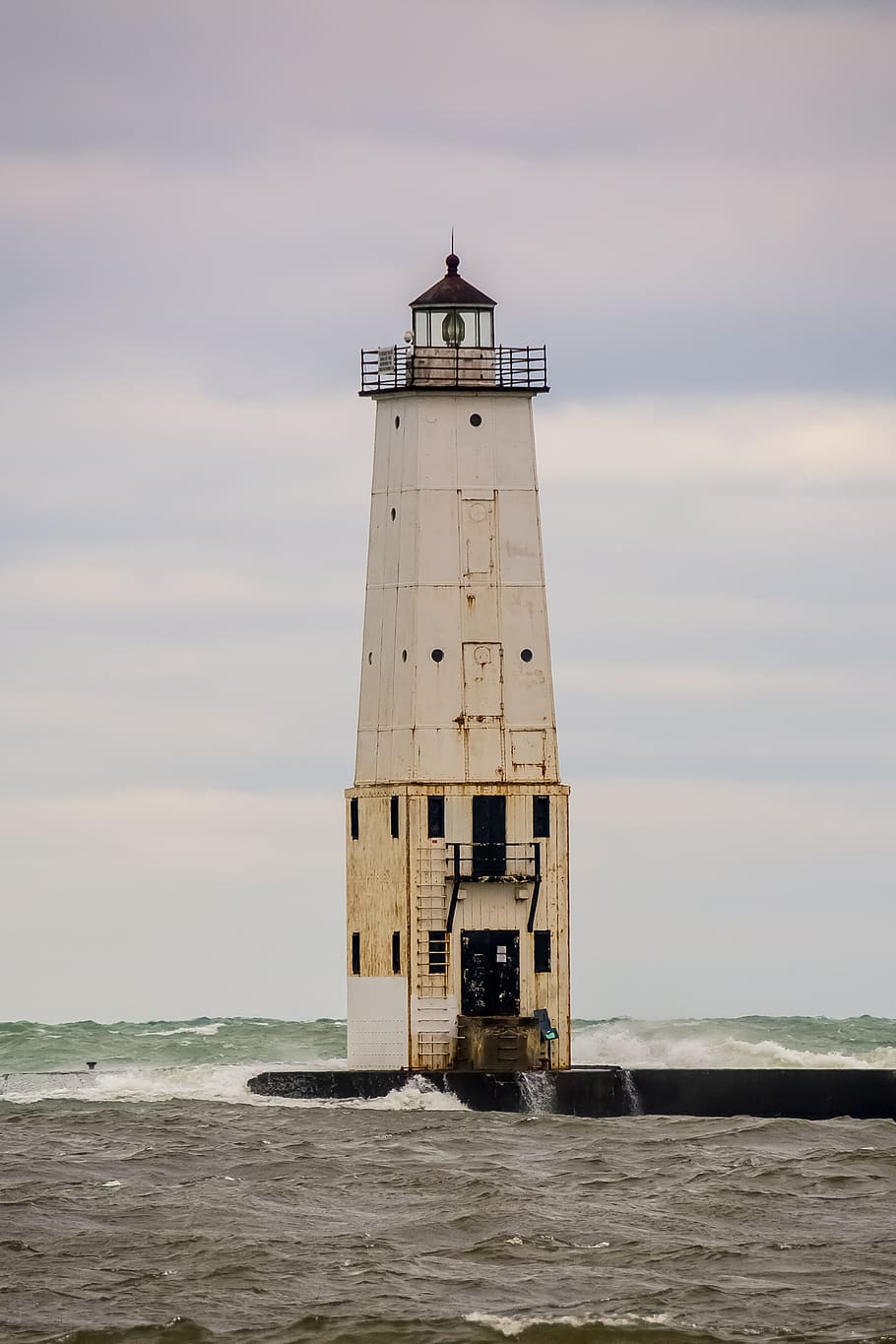 Lighthouse, Water, Coast, Navigation, coastline, harbor, beacon HD wallpaper