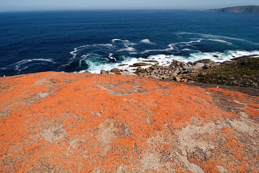 Remarkable, Rocks, Kangaroo, Island, rocks in, landscape, sea, HD wallpaper