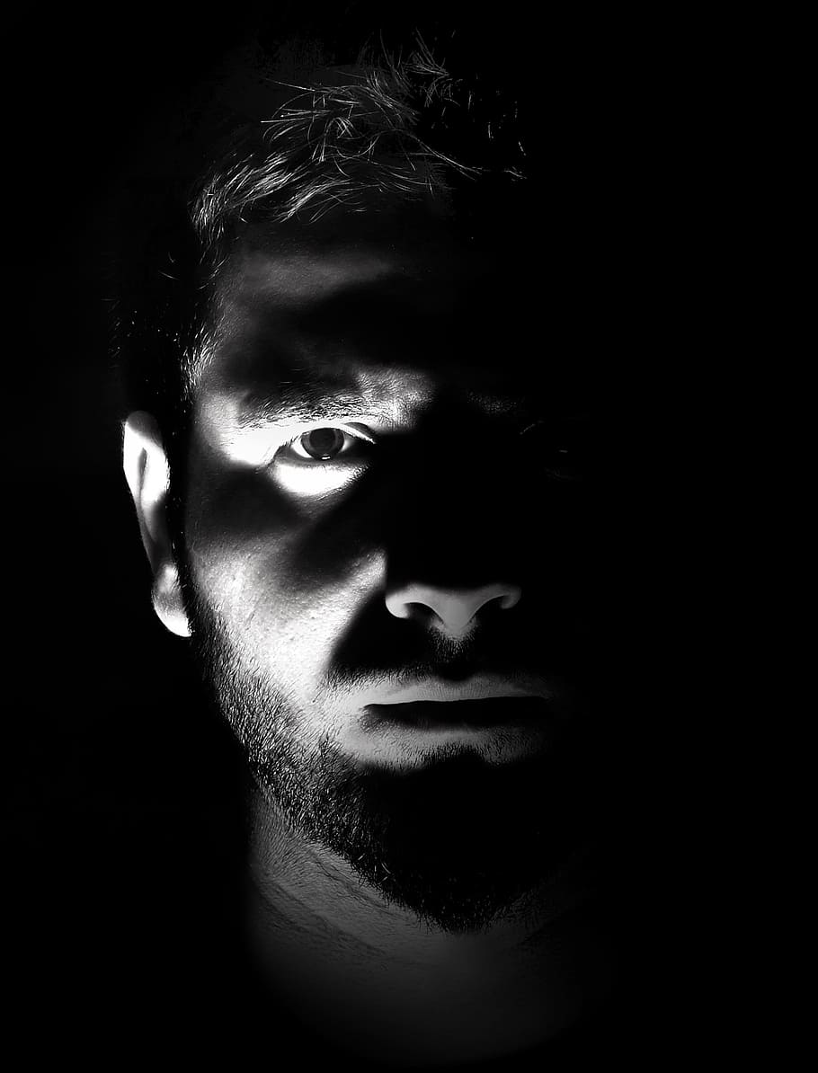 Black, Jack, by, one man only, only men, dark, portrait, adults only HD wallpaper
