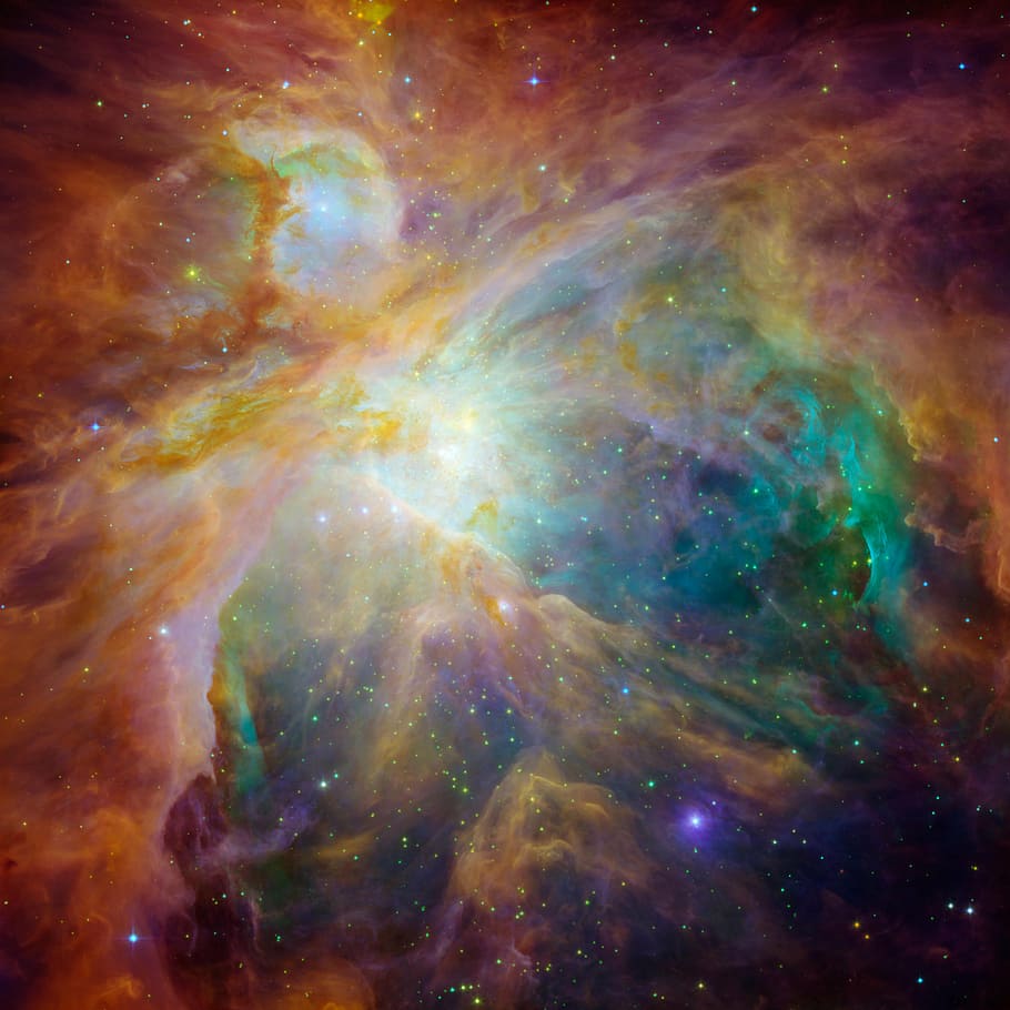 orion nebula, space, cosmos, galaxy, ngc 1976, diffuse, m42, HD wallpaper