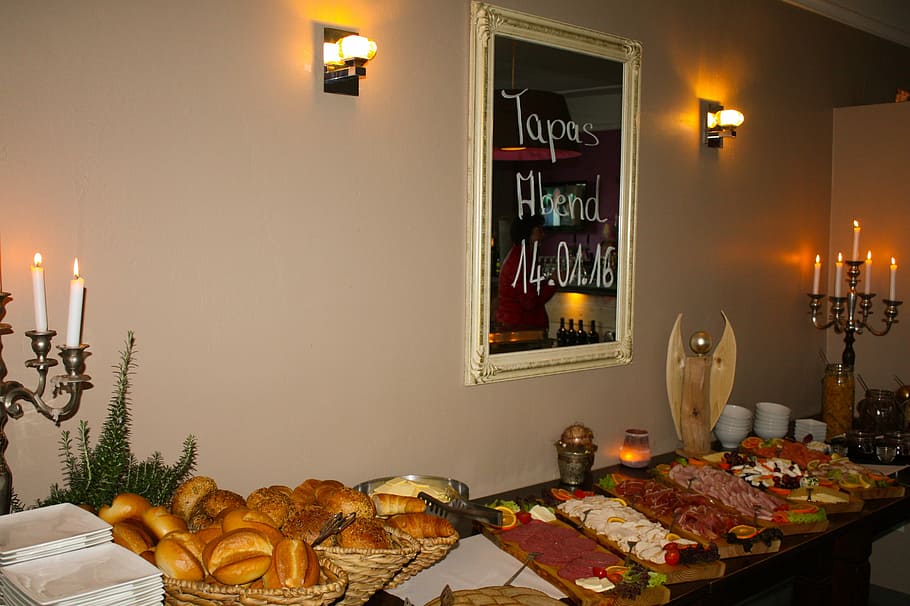 Breakfast, Buffet, Eat, Food, breakfast buffet, restaurant HD wallpaper