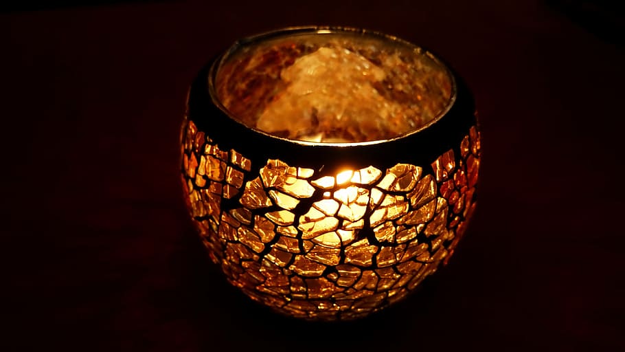 windlight, candle, candlelight, decoration, tealight, romantic HD wallpaper