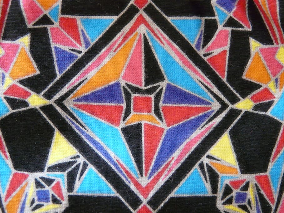 fabric, pattern, tissue, colorful, multi colored, full frame HD wallpaper