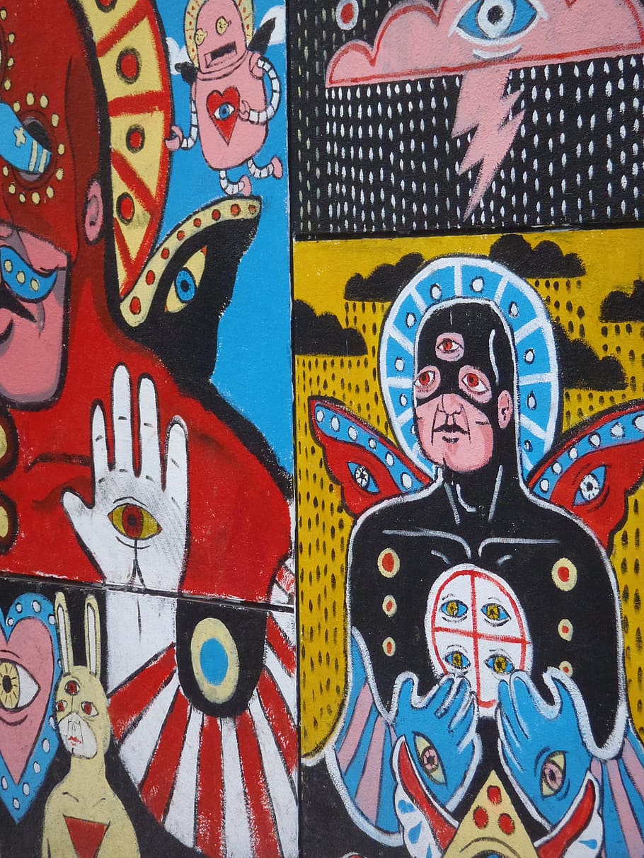 Graffiti, Art, Artistic, drawing, painting, design, creative HD wallpaper