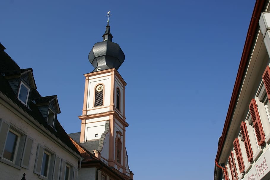 Magdalenenkirche, Gernsheim, st maria magdalena, church, germany