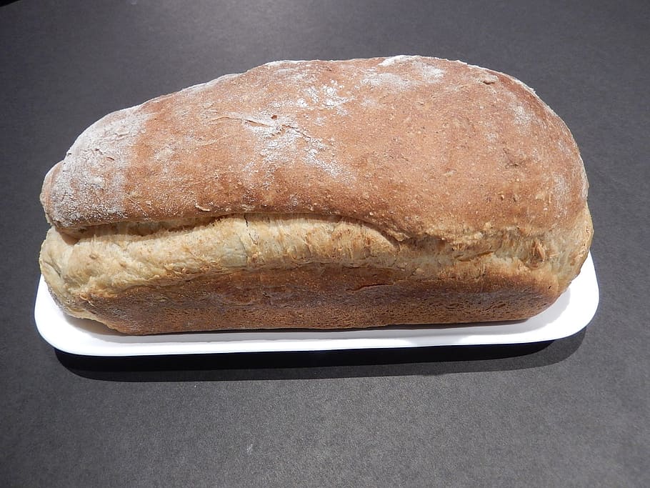 multi grain, loaf, bread, oats, corn, wheat, freshness, food and drink HD wallpaper