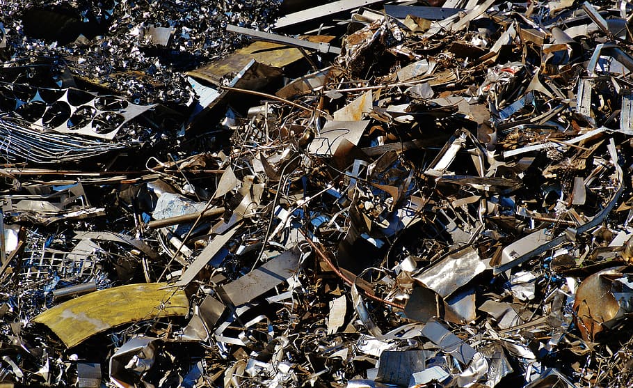 iron, scrap, scrap iron, recycling, metal, old, junkyard, garbage