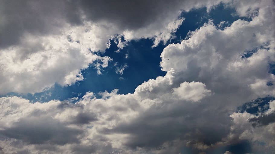 clouds, cloudy, dark, sky, cloud - sky, cloudscape, environment HD wallpaper