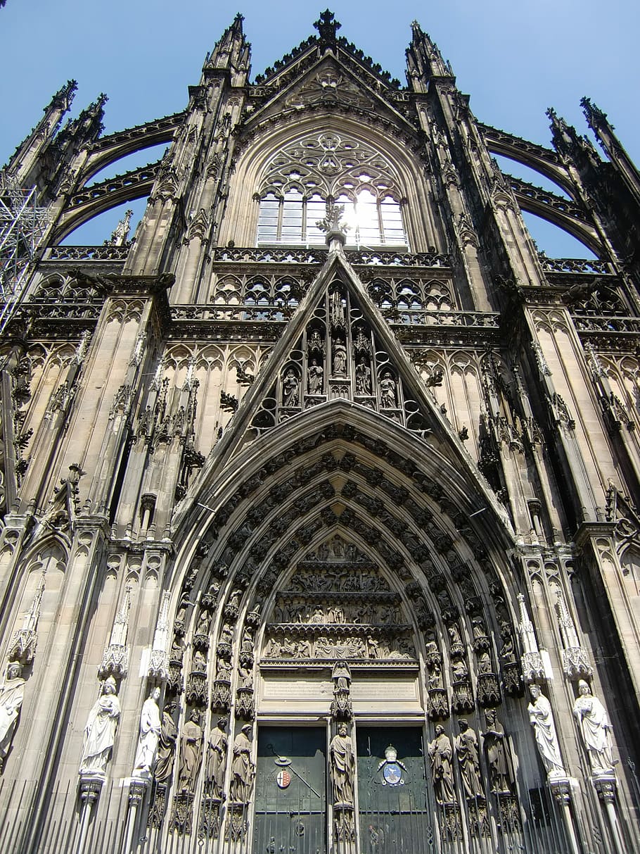 Architecture, Cologne Cathedral, dom, church, landmark, building HD wallpaper