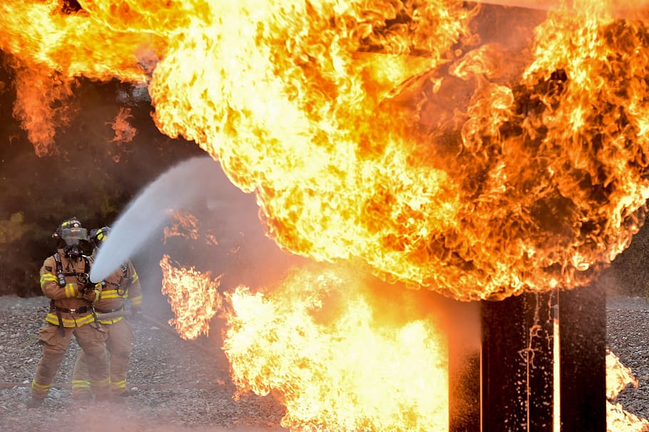 water, explosion, fire, hot, battle, blaze, burn, burnt, danger HD wallpaper