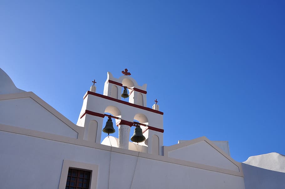 greece, santorini, background, cyclades Islands, architecture HD wallpaper