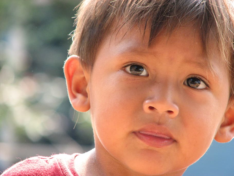 portrait photo of boy, child, faces, cute, childhood, headshot HD wallpaper