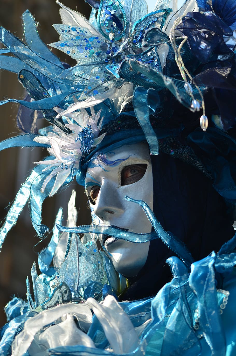 carnival, hallia venezia, schwäbisch hall, costume, mask, panel, HD wallpaper
