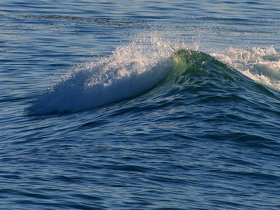 spray, wind, sail, sea, ocean, wave, water, motion, no people HD wallpaper