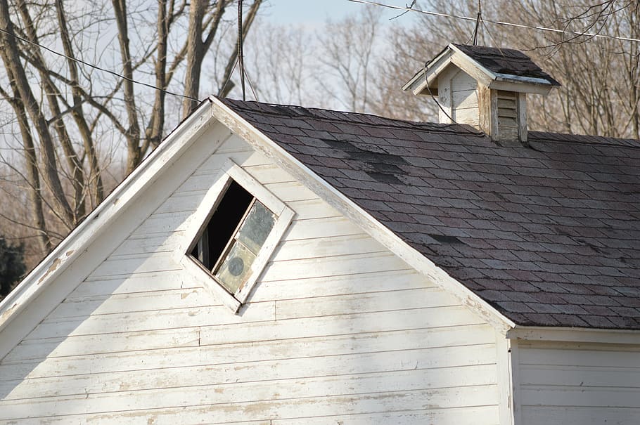 window, outside, tilted, home, house, outdoors, roof, shingles HD wallpaper