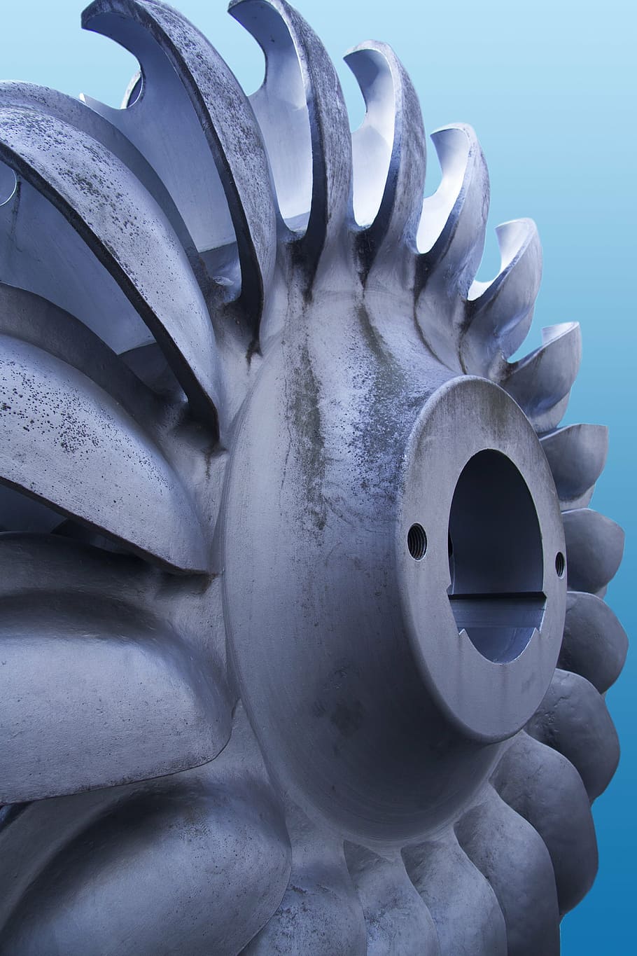 gray metal gear illustration, turbine, steel, electric, current